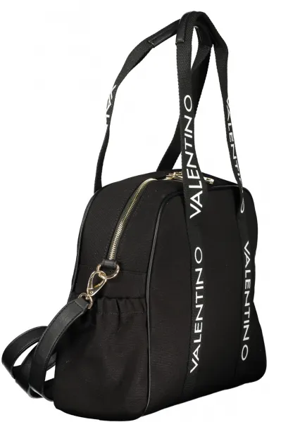 Čierna kabelka Valentino s logom