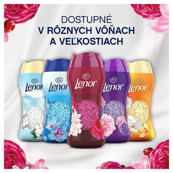 Lenor Ruby Jasmine vonné perličky do práčky 195 g
