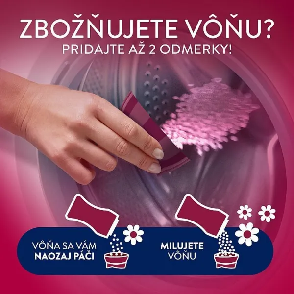Lenor Ruby Jasmine vonné perličky do práčky 195 g