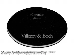 VILLEROY & BOCH VILLEROY & BOCH - Keramický drez Cisterna 60C chromit podstavný 550 x 440 bez excentra 670601J0