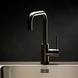 Reginox Reginox - Drezová batéria CRYSTAL GUN METAL, kartáčovaný nikel R30516