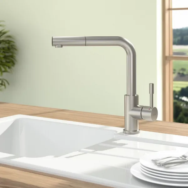 VILLEROY & BOCH VILLEROY & BOCH - Drezová batéria Steel Shower Nerez 969701LC