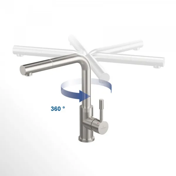 VILLEROY & BOCH VILLEROY & BOCH - Drezová batéria Steel Shower Antracit 96970105