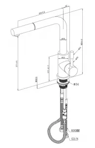 VILLEROY & BOCH VILLEROY & BOCH - Drezová batéria Steel Shower Nerez 969701LC