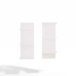 TP Living Regál FRAME 180 cm biely