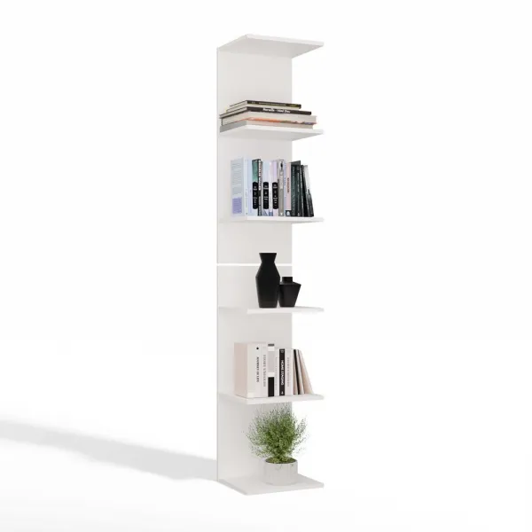 TP Living Regál FRAME 180 cm biely