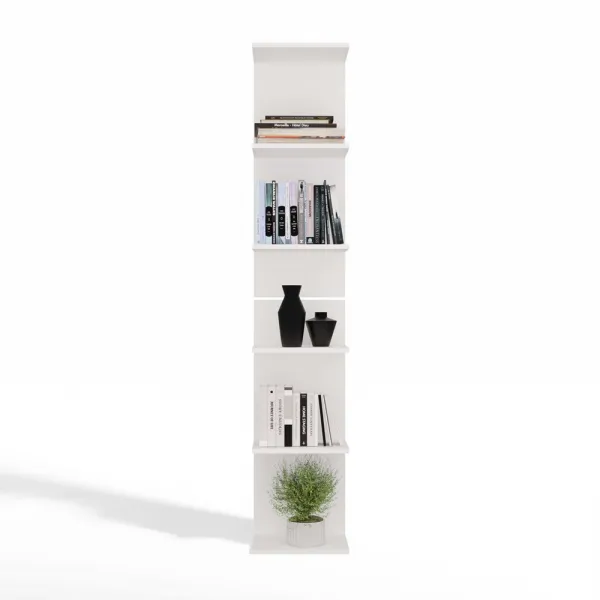 TP Living Regál FRAME 180 cm biely