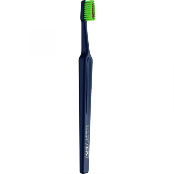 TePe Colour Compact Extra Soft zubná kefka Dark Blue 1 ks