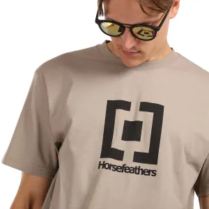 HORSEFEATHERS Tričko Base - taupe BEIGE velikost M