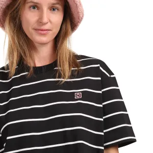 HORSEFEATHERS Top Dante LTD - black stripes BLACK velikost M