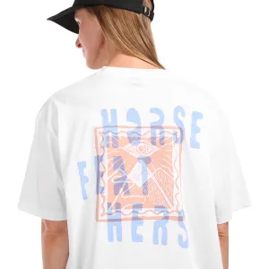 HORSEFEATHERS Top Dante - white WHITE velikost M