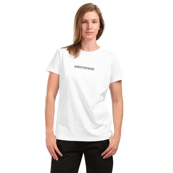HORSEFEATHERS Top Dun - white WHITE velikost M