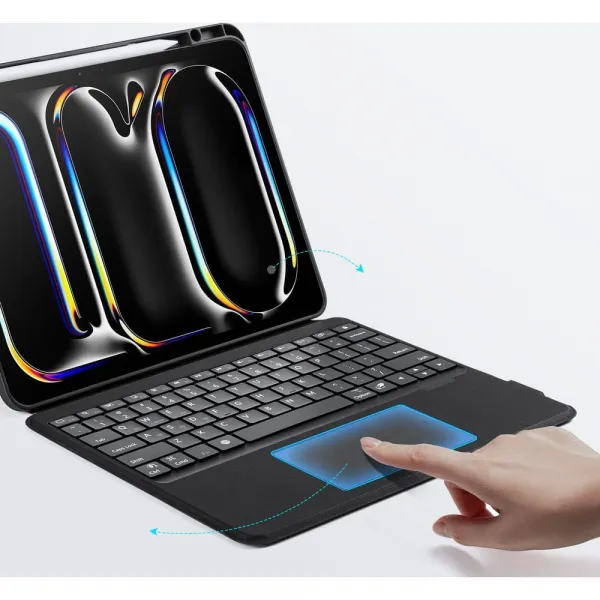 Dux Ducis DK puzdro s klávesnicou na iPad Pro 13'' 2024, čierne (DUX005095)