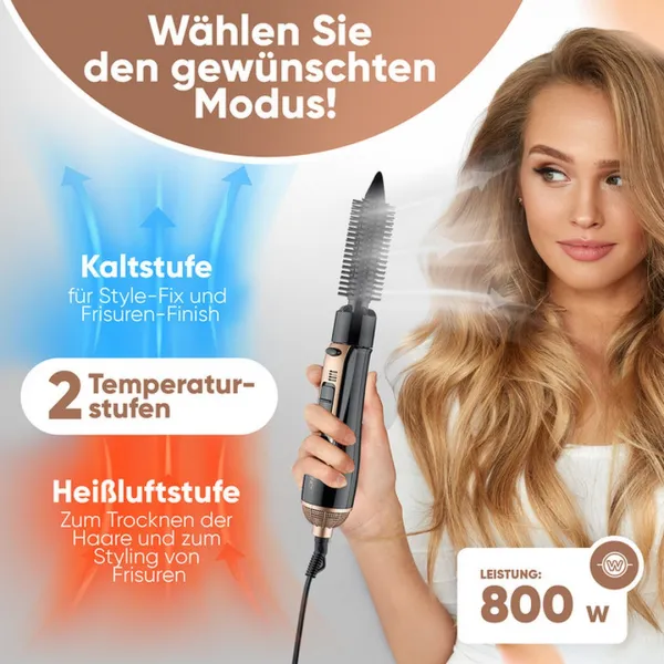 HAS 3818 Multifunkčná kulma na vlasy 800 W