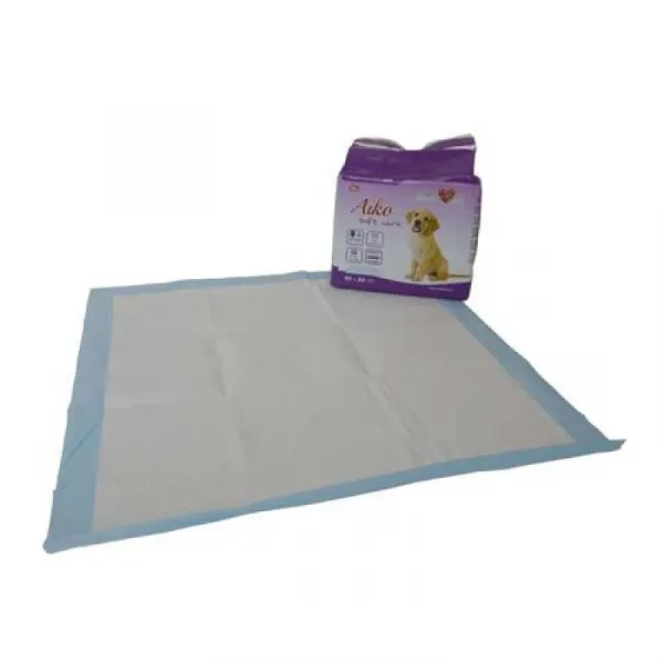 Absorpčná podložka pre psov Aiko Soft Care 60x58cm 100ks
