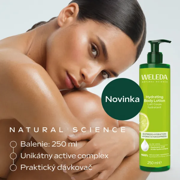 Weleda Hydrating intenzívne hydratačné telové mlieko 250 ml