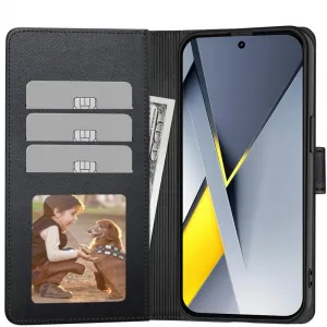 Tech-Protect Wallet knižkové puzdro na Xiaomi Poco F8 Pro, čierne