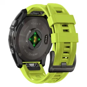 Tech-Protect Silicone remienok na Garmin Fenix 5 / 6 / 6 Pro / 7 / 8 47mm / E / 8 47mm, lime
