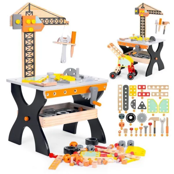 Dětská dílna WOODO ECOTOYS vícebarevná