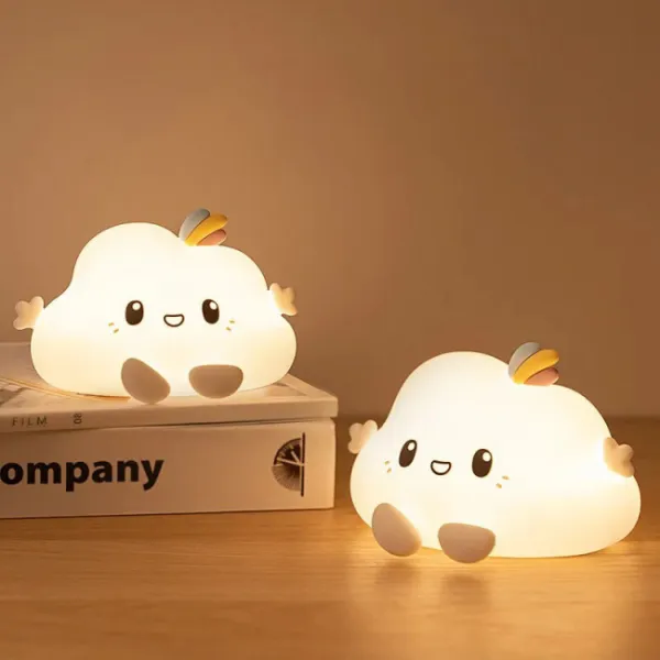 Dekoračná lampa v tvare obláčika RGB LED