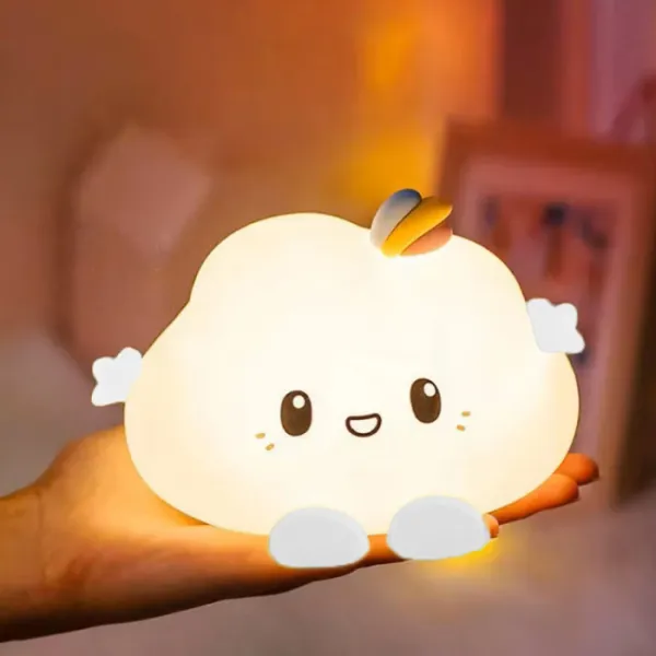 Dekoračná lampa v tvare obláčika RGB LED