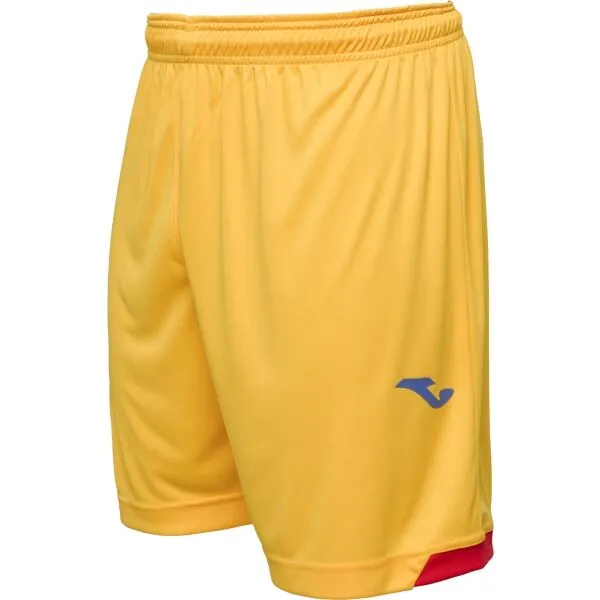 Joma FED. FUTBOL RUMANÍA 1ST SHORT Pánske futbalové šortky, žltá, veľkosť
