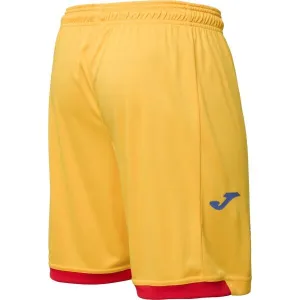 Joma FED. FUTBOL RUMANÍA 1ST SHORT Pánske futbalové šortky, žltá, veľkosť