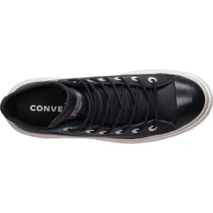 Converse CHUCK TAYLOR ALL STAR LUGGED HEEL Dámske členkové tenisky, čierna, veľkosť