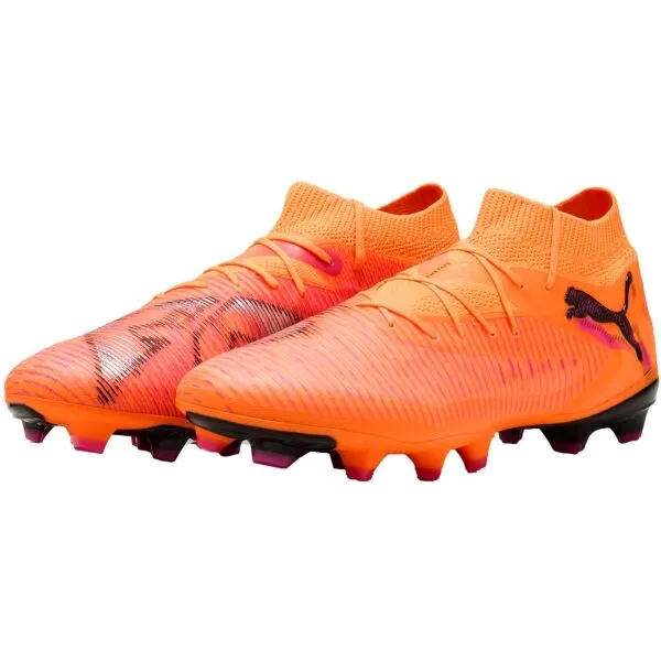 Puma FUTURE 8 PRO FG/AG Pánske kopačky, oranžová, veľkosť 46