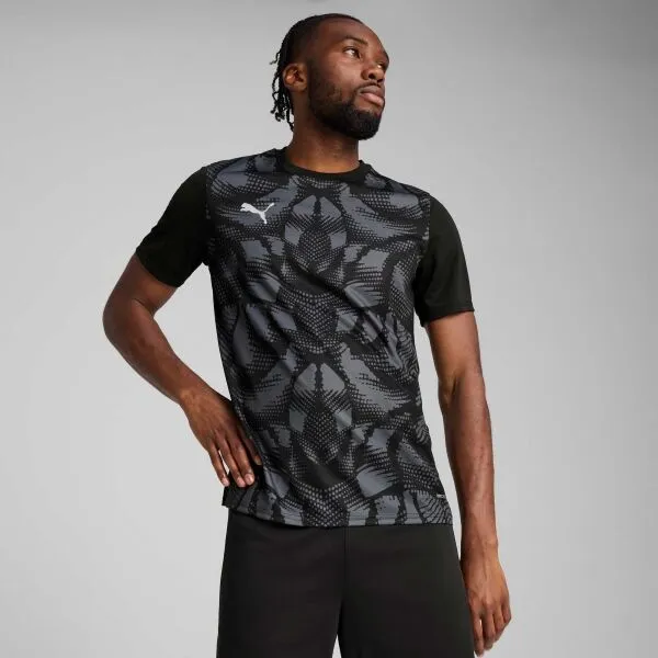 Puma TEAMGLORY JERSEY Pánske futbalové tričko, sivá, veľkosť