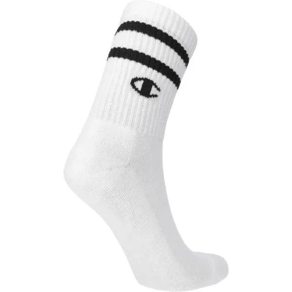 Champion 2PK SHORT CREW Unisexové ponožky, čierna, veľkosť 35-38