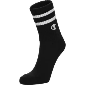 Champion 2PK SHORT CREW Unisexové ponožky, čierna, veľkosť 35-38