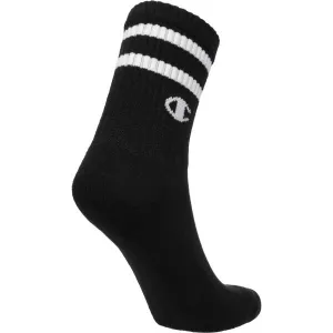 Champion 2PK SHORT CREW Unisexové ponožky, čierna, veľkosť 35-38