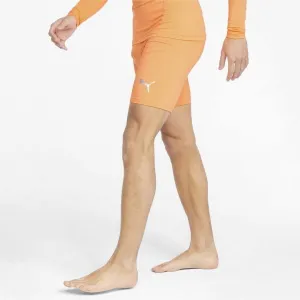 Puma LIGA BASELAYER SHORT TIGHT PKN Dámske kraťasy, oranžová, veľkosť