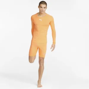 Puma LIGA BASELAYER SHORT TIGHT PKN Dámske kraťasy, oranžová, veľkosť
