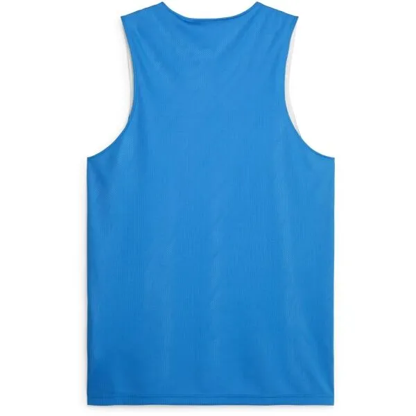 Puma HOOPS TEAM REVERSE PRACTICE JERSEY Pánsky basketbalový dres, modrá, veľkosť