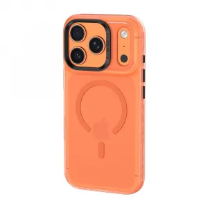Benks Magnetic Lucid Armor obal, iPhone 17 Pro, oranžový