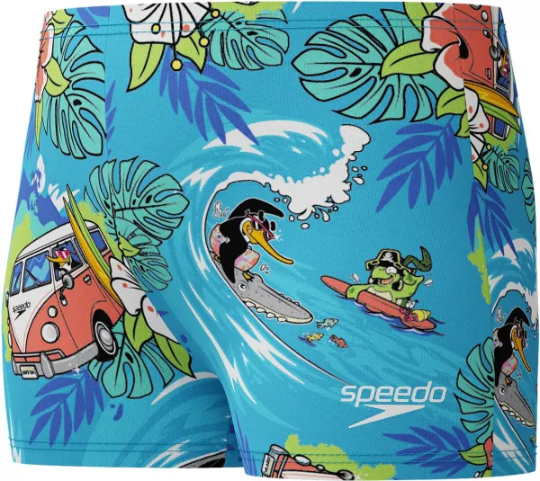 Speedo boys aquashort allover surf 6-9 mesiacov