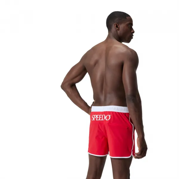 Speedo logo volley 16" watershort red s - uk32