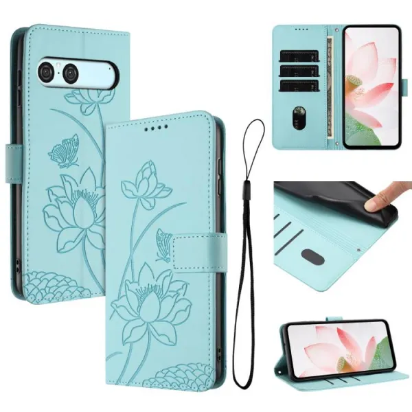 ART LOTUS Peňaženkové puzdro pre Sony Xperia 10 VII svetlozelené