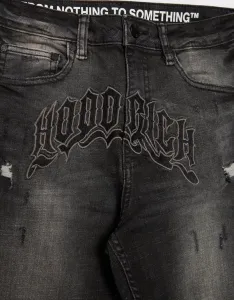 Hoodrich Nohavice  Jeans Ritual