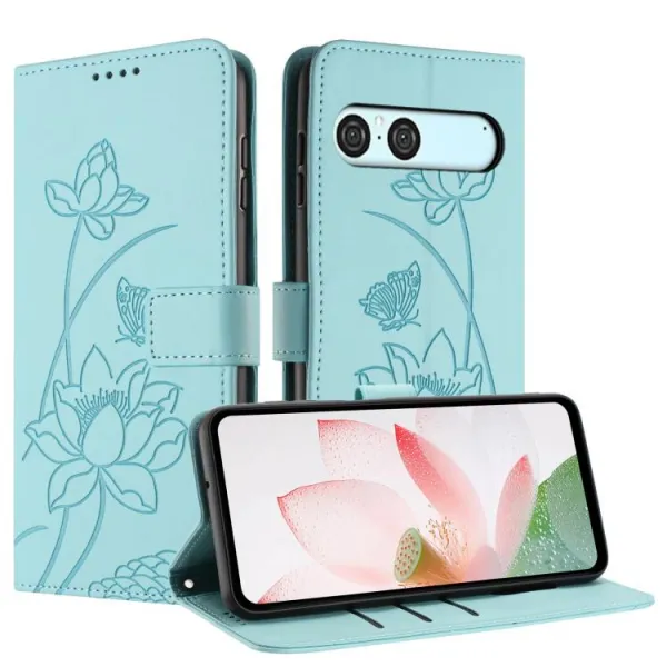 ART LOTUS Peňaženkové puzdro pre Sony Xperia 10 VII svetlozelené