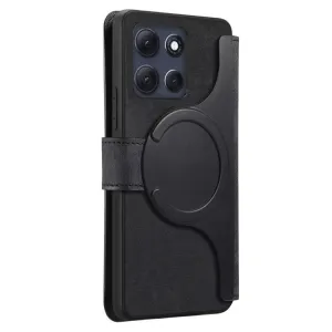 CASENEO Peňaženkové puzdro pre Motorola Moto G86 Power 5G čierne