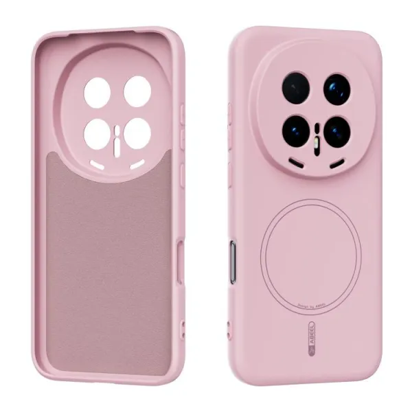 ABEEL SILICONE MAGSAFE Ochranný kryt pre Honor Magic8 Pro ružový