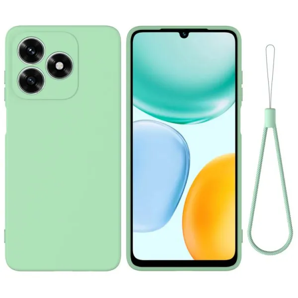RUBBER Ochranný obal pre Honor X5c Plus zelený