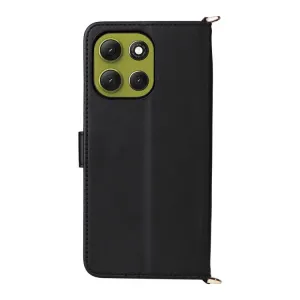 PRESTIGE Peňaženkové puzdro pre Motorola Moto G86 Power 5G čierne