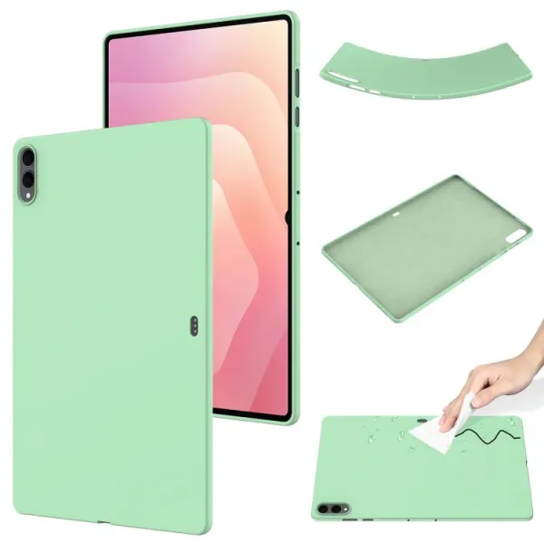 RUBBER Ochranný kryt pre Samsung Galaxy Tab S11 Ultra zelený