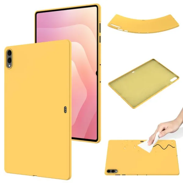 RUBBER Ochranný kryt pre Samsung Galaxy Tab S11 Ultra žltý