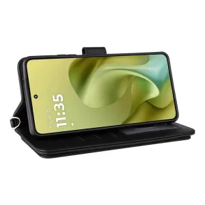 PRESTIGE Peňaženkové puzdro pre Motorola Moto G86 Power 5G čierne