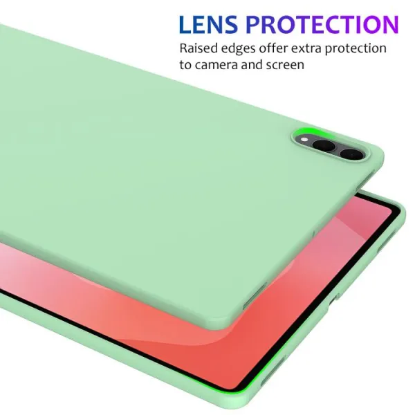 RUBBER Ochranný kryt pre Samsung Galaxy Tab S11 Ultra zelený